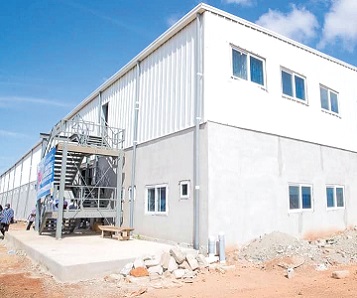  A side view of the Watermelon Juice Factory at Walewale